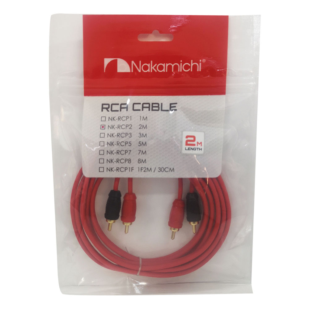 Nakamichi Cord RCA 2M NK-RCP2 - Nakamichi SA