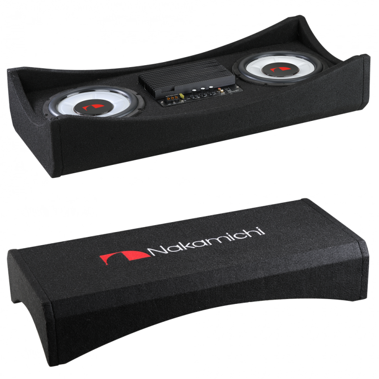 Nakamichi 10" x 2 Active Subwoofer Box (builtin AMP) 3200W NBX210A